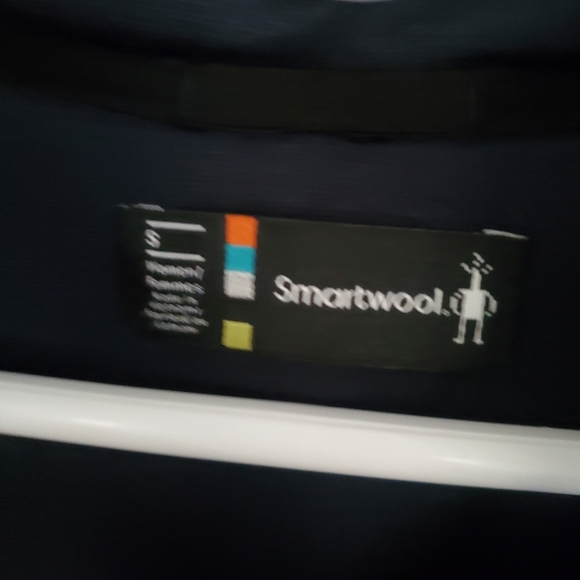 Smartwool Womans Zip Up Blue Vest, Size Small - Picture 7 of 9